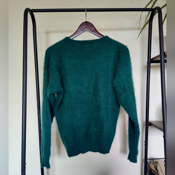 Blue-Green Rabbit Sweater - Picture 2 of 3